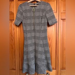 Midi Black & White Print Dress from DKNY!